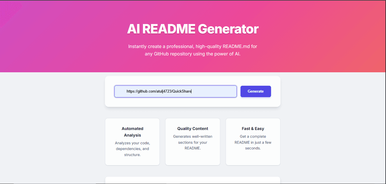 README Generator