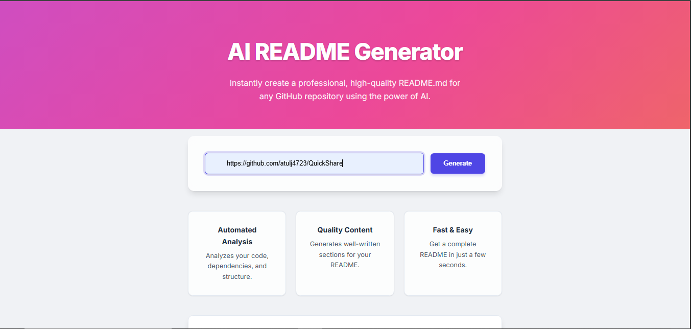 README Generator